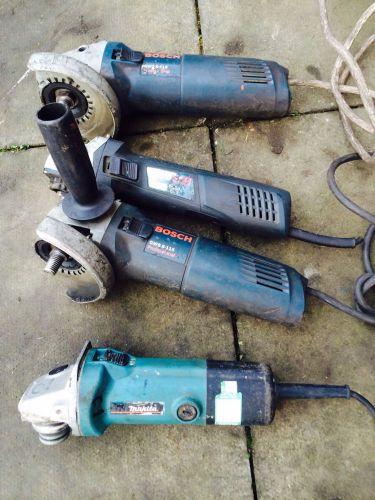 Bosch &amp; Makita Grinders Job Lot Faulty Spares Repairs Faulty