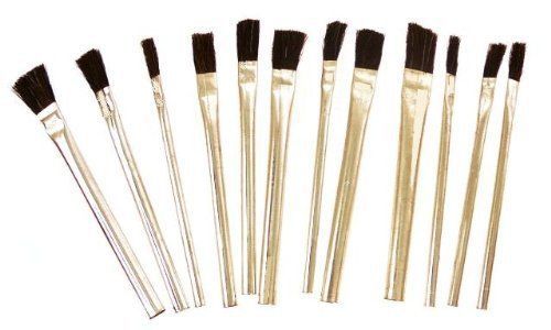 NEW SE AB01 Assorted Acid Brush Set, 12-Piece