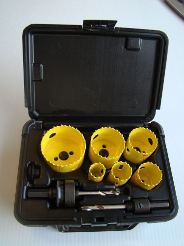 Starrett hole saw 6 pc. kit kv1094 for sale