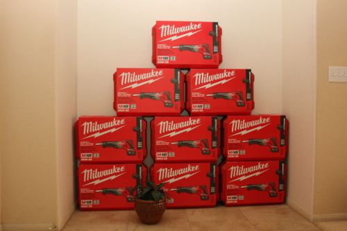 Milwaukee 2620-22 Sawzall M18 Cordless Recip Saw Tool Kit w/ 2 batteries NIB