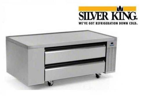 SILVER KING HEAVY DUTY 60&#034; CHEF BASE 6 PAN CAPACITY SKRCB60H-C3