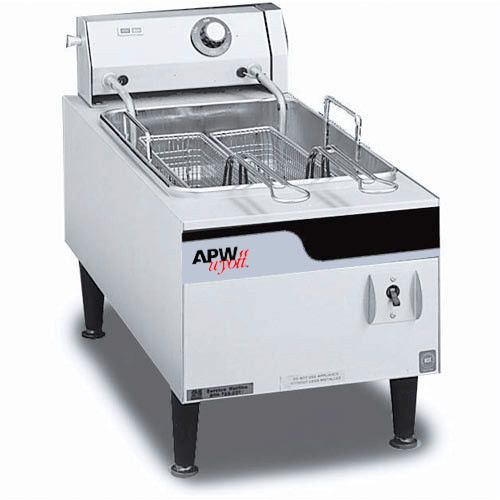 Apw wyott (ef-15n) countertop electric fryer for sale