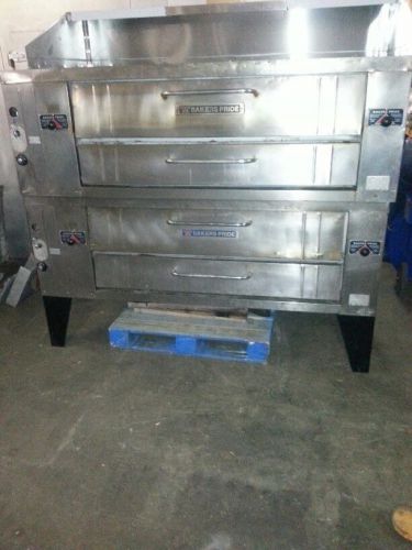 BAKERS PRIDE Y-600 PIZZA OVENS!!   STACKED SET,   GREAT CONDITION!!