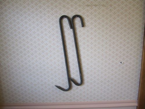 Meat Hook Butcher Heavy duty 5/8&#034;  Butcher Shop Tools DEER BEEF HOG