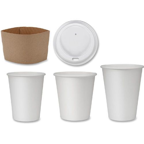 Genuine Joe Polyurethane-lined Disposable Hot Cups - 12 Oz - 50/carton (19047ct)