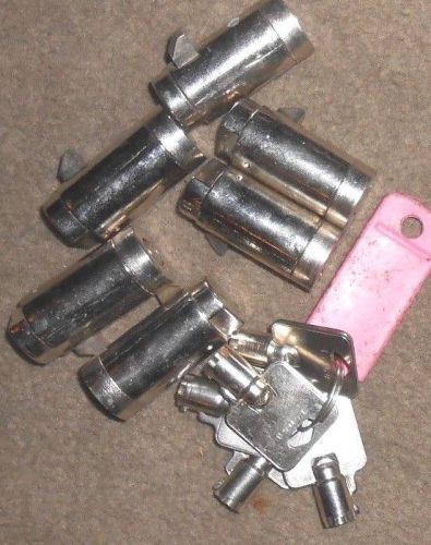 vending barrel locks 6 standard keyed the same 5 keys