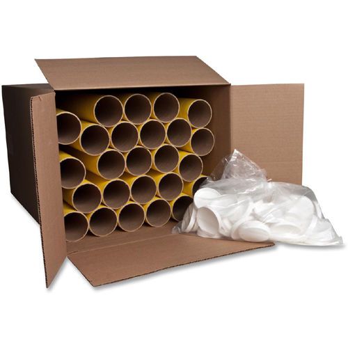 Nature saver economy mailing tube - 25&#034; - fiberboard - 25/carton - (nat01510) for sale