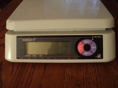 NTEP Ishida IPC Portable Bench Scale