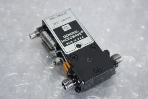 GENERAL MICROWAVE SPST SWITCH DM863B