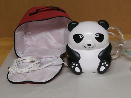 MEDQUIP CHILDRENS PANDA BEAR  COMPRESSOR/ NEBULIZER - VERY GOOD CONDITION