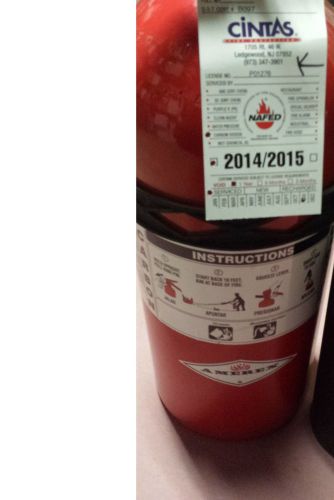 AMEREX FIRE EXTINGUISHER MODEL 330 - CLASS B:C - 10LB - CO2 CARBON DIOXIDE