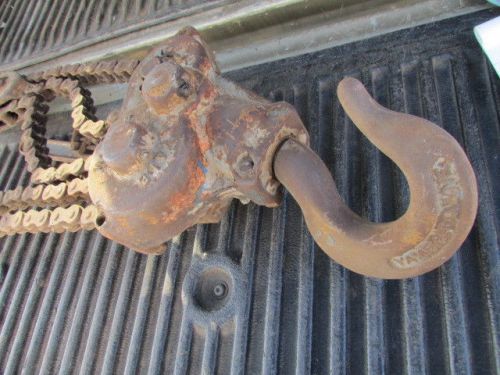 Yale towne pl46c - 4 1/2 ton pul-lift - ratchet - chain - come along -  working for sale