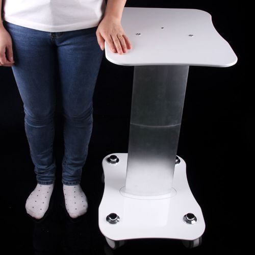 Aluminum alloy styling pedestal rolling cart assembled  beauty salon trolley spa for sale