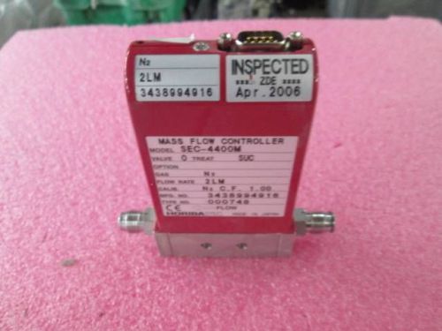 Horiba Stec SEC-4400M Mass Flow Controller Gas N2 2LM