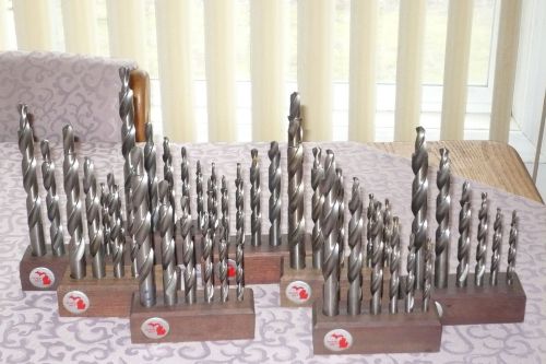 Michigan drill step drills for cap screw screws set lot of 48 inch series c&#039;bore for sale