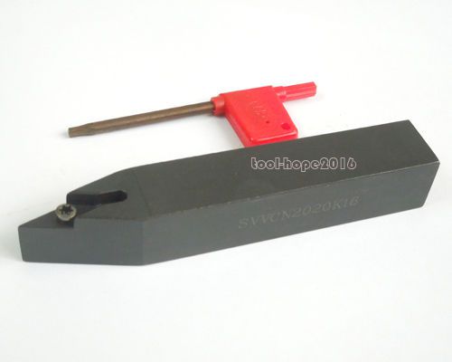 Indexable turning tool holder SVVCN2020K16 Boring bar 72.5 Degree for CNC Lathe