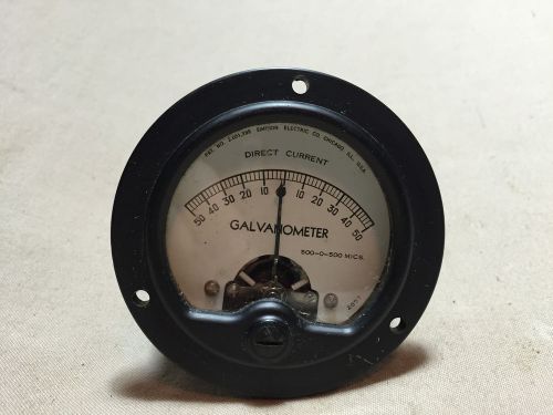 VINTAGE SIMPSON ELECTRIC DC GALVANOMETER 2857