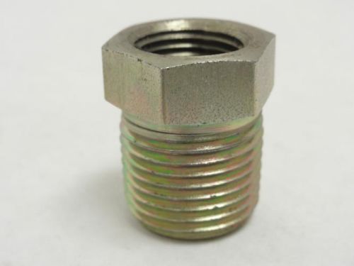 142187 New-No Box, Parker 8-6 RB  Reducing Bushing 1/2&#034; NPT to 3/8&#034; NPT