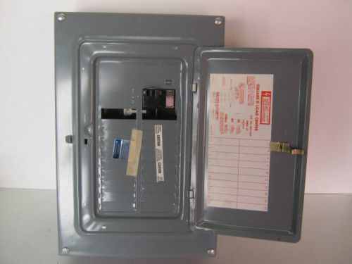 Square d 100 amp sub panel with 100 amp main breaker 12 circuits for sale