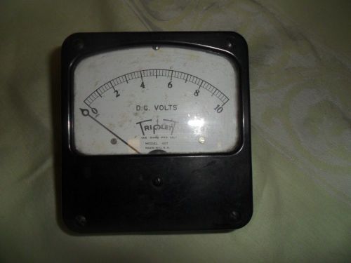 vintage Triplett DC Volts gauge Model 427