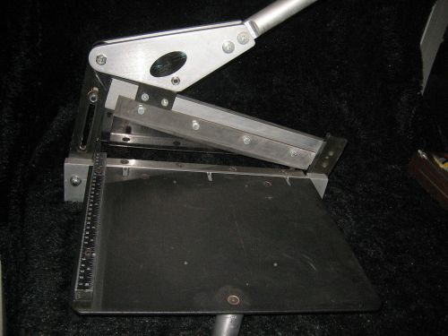 ACCU-CUTTER TABLE TOP METAL SHEAR 12&#034; BLADE