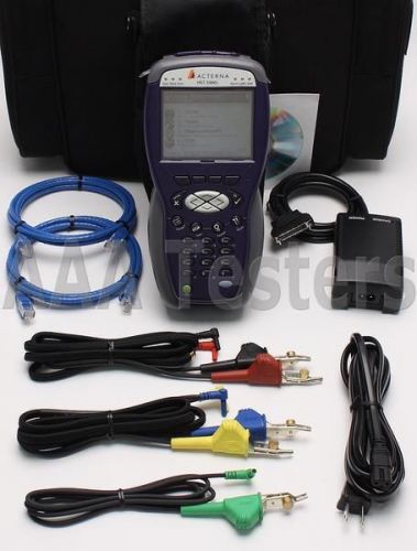 Jdsu acterna hst-3000c w/ hst-3000 sim cuadsl2 + anx a/b module tdr rfl for sale