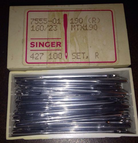 MTX 100 Count Industrial Sewing Machine 160/23 - 190 (R) Singer Needles!!
