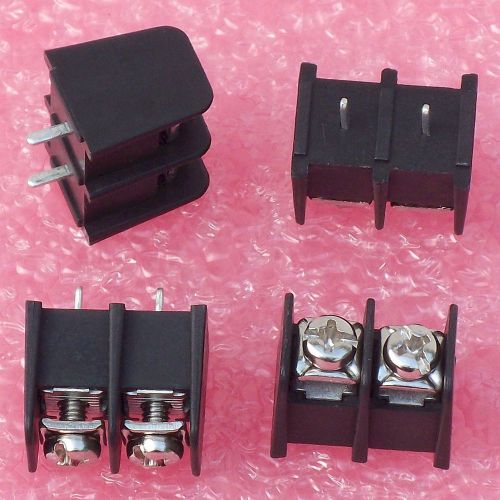 7x Jite BTB654 2-POSITION TERMINAL STRIP  3/8 &#034; PITCH 12~22AWG 300V 20A PCB MOUNT †