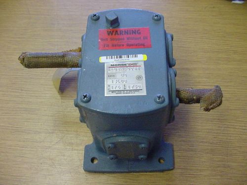 Morse A-82MA0044 Ratio 80 13LDB 13-LDB HP 1/6 RPM 1750 Speed Reducer NEW