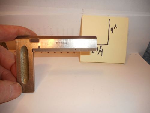 Machinists 2/22 B2  Mitutoyo Knife Edge Square