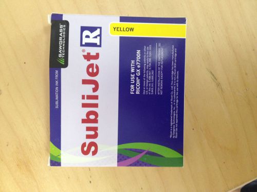 SubliJet R - Ink Cartridge for RICOH GX e3300N e7700N - YELLOW Hi Capacity 60ML