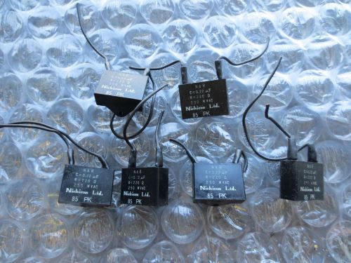 MIYANO BNC-20S CNC LATHE SET OF 6 NICHICON 85 PK 85PK CAPACITOR 0.22 uF 250 WVAC