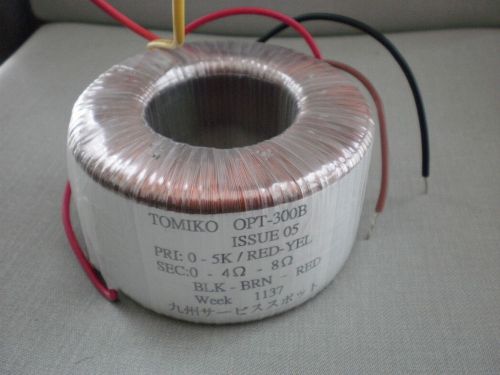 Tomiko single end 5k output transformer for sale