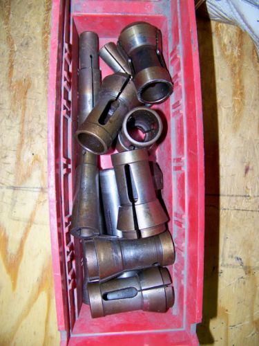 (000 NOLOT) Lot of 12 Collets  For CNC Drills