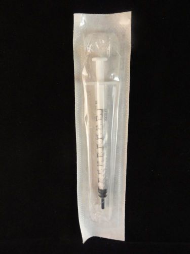 5 pcs soft-ject plastic syringe,luer slip,1 ml, individually packed, sterile for sale