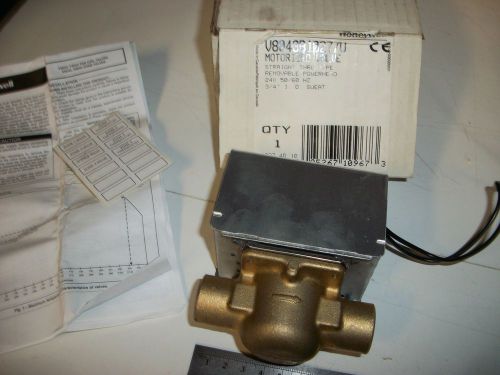 Honeywell V8043B1027/U Motorized Valve Straight Thru Removable Powerhead