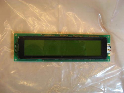 2 optrex lcd alphanumeric display modules - 1 dmc40457 4x40 &amp; 1 dmc16230 2x16 for sale