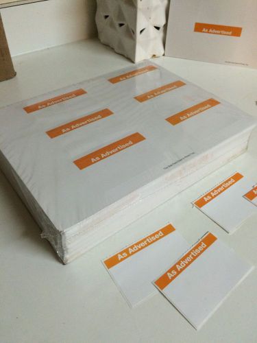 As Advertised Laser Printer Labels x1500 Adhesive Labels