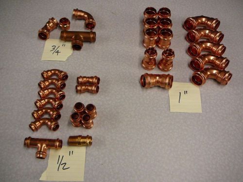 Viega Propress  Pro Press copper fitting lot