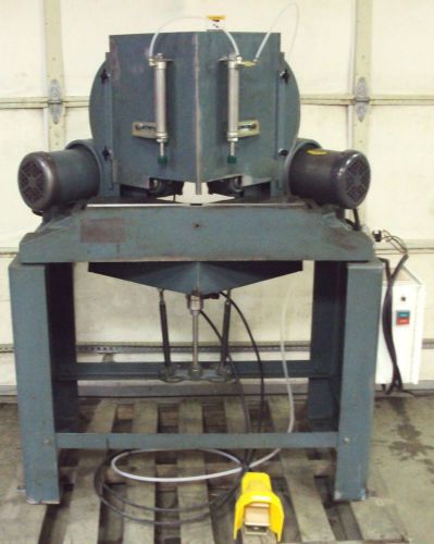 Pistorius MN-300 Double Miter Cut-Off Saw, Refurb 2015, 14&#034; Blade Cap. 230V 3PH