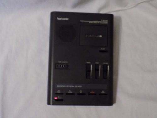 Olympus Pearlcorder T1000 Desktop Microcassette Transcriber no power cord