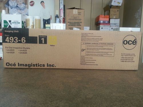 NEW Oce Imagistics 493-6 Yellow Imaging Unit - works on Konica Minolta C351 C450