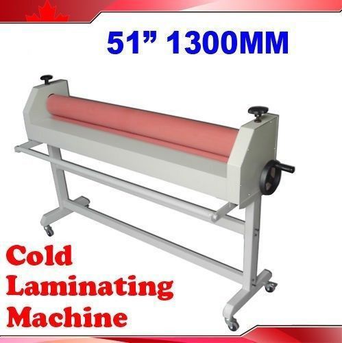 51in 1300mm large soft rubber roll cold laminating machine laminator us seller for sale