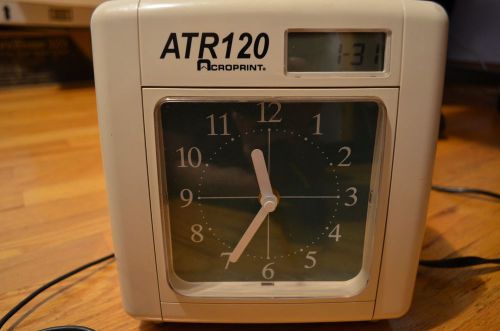 Acroprint ATR120 Time Clock