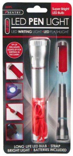 Pack of 5 Sentry Super bright Led Pen FlashLight #LEDPL