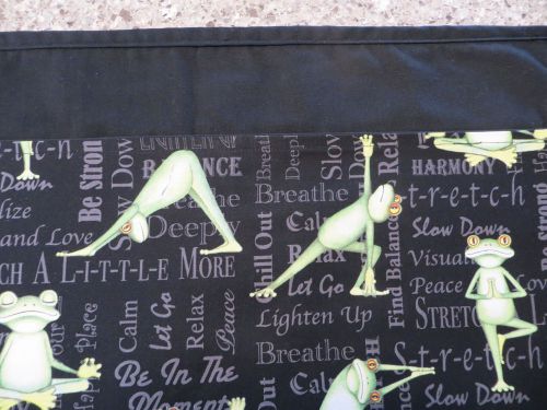 Yoga Frogs 3 Pocket/Waist/Waitress apron