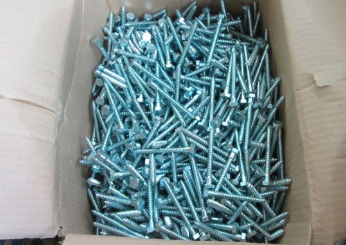 5/16&#034; x 3&#034; hex head lag screw, zinc hxlg z keg 22165 16650 qty 1000 pc for sale