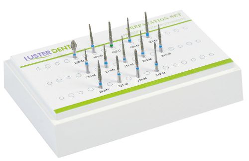 Lusterdent Dental Diamond Burs Set of PREPARATION LD-PS001