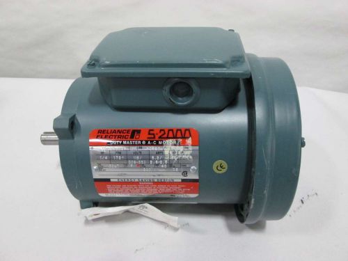 NEW RELIANCE G56S5009P-U7 AC 1/4HP 115/230V 1725RPM FC56C ELECTRIC MOTOR D367783