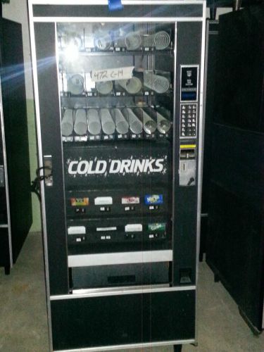 NATIONAL CRANE COMBO SODA/SNACK VENDING MACHINE -RECONDITIONED - LOCATION READY!